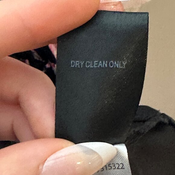 Torrid Black Floral Lace-Up Dress Womens Plus Size 6 Dark Cottage Whimsigoth - Picture 10 of 16